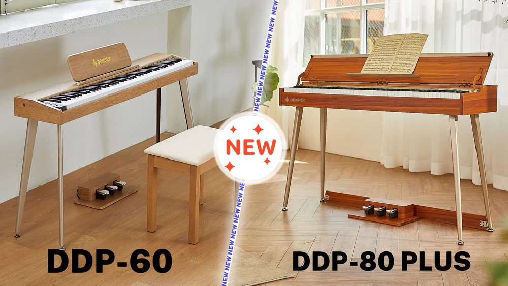 Donner New Releases DDP 60 DDP 80 PLUS Digital Piano Donner