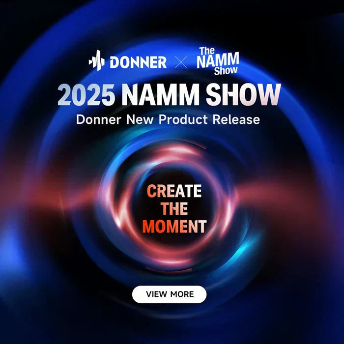 Donner Shines at NAMM 2025 with Innovative Musical Instruments