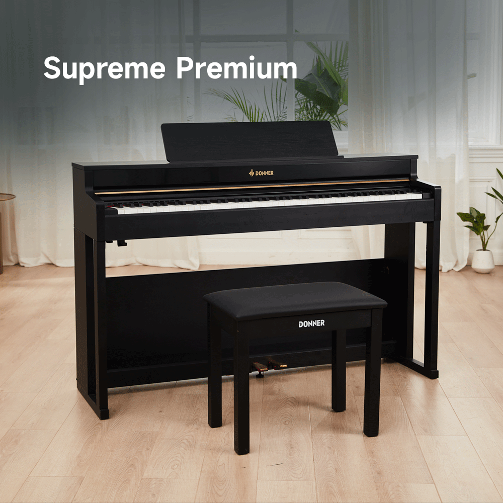 Donner DDP-400 Advanced Digital Piano – Progressive Hammer Action & Stereo Sound
