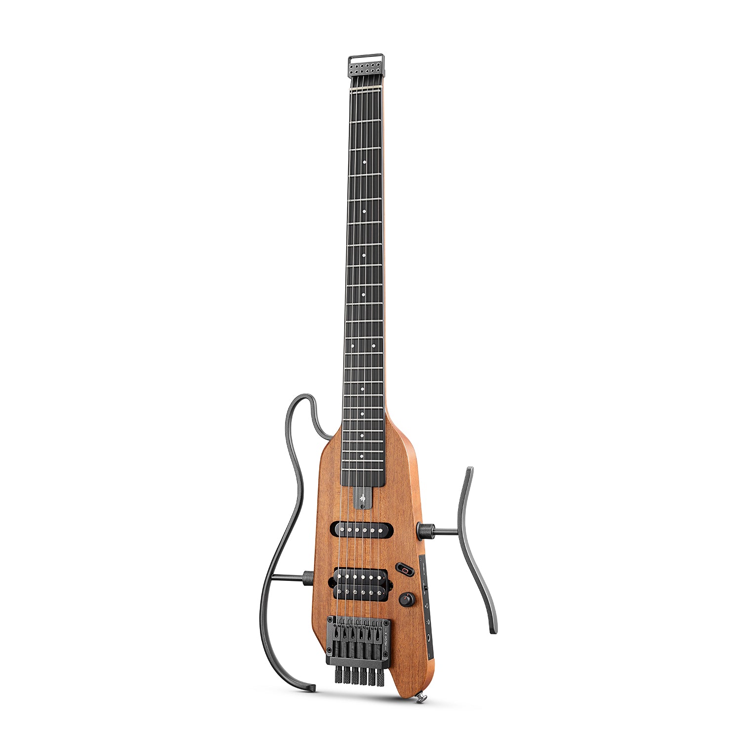 Donner HUSH-X Electric Guitar Kit - Featherlight and Quiet Performance Headless Guitar for Travel and Practice