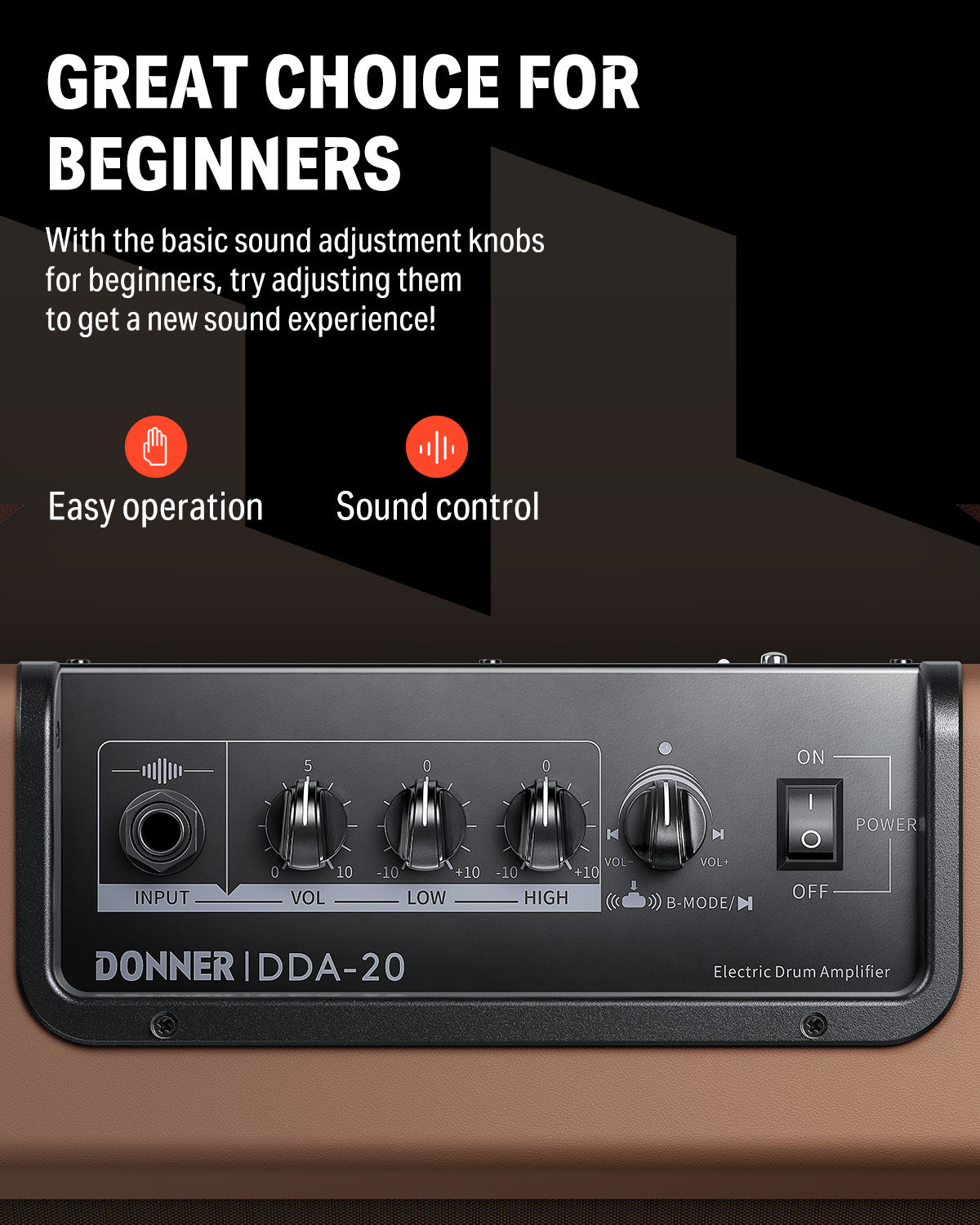 Donner DDA-20 Electric Drum Amplifier