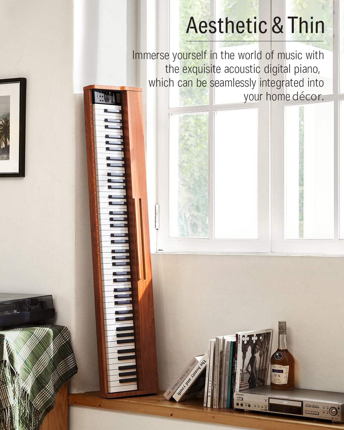 Donner Wooden Style Piano