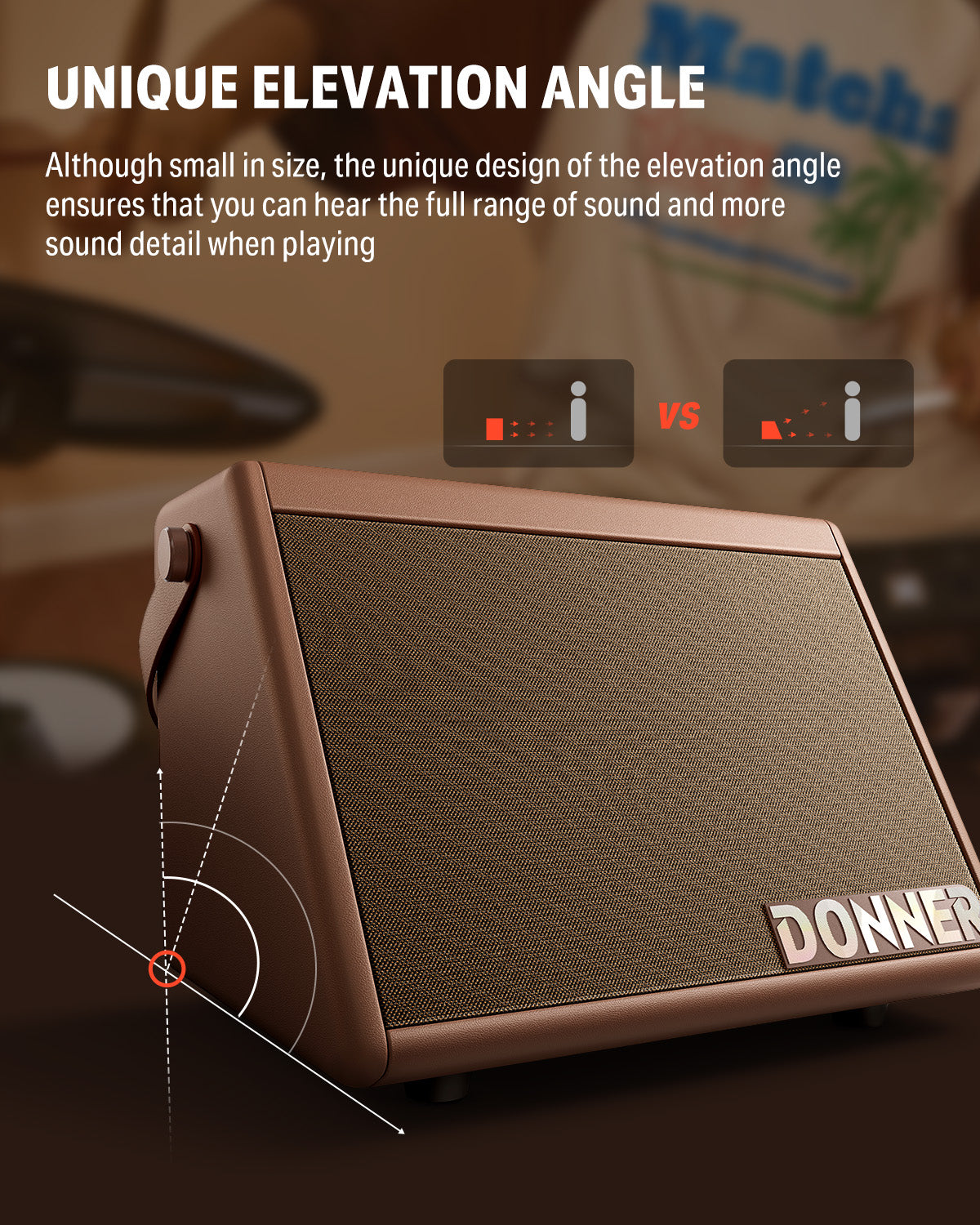Donner DDA-20 Electric Drum Amplifier