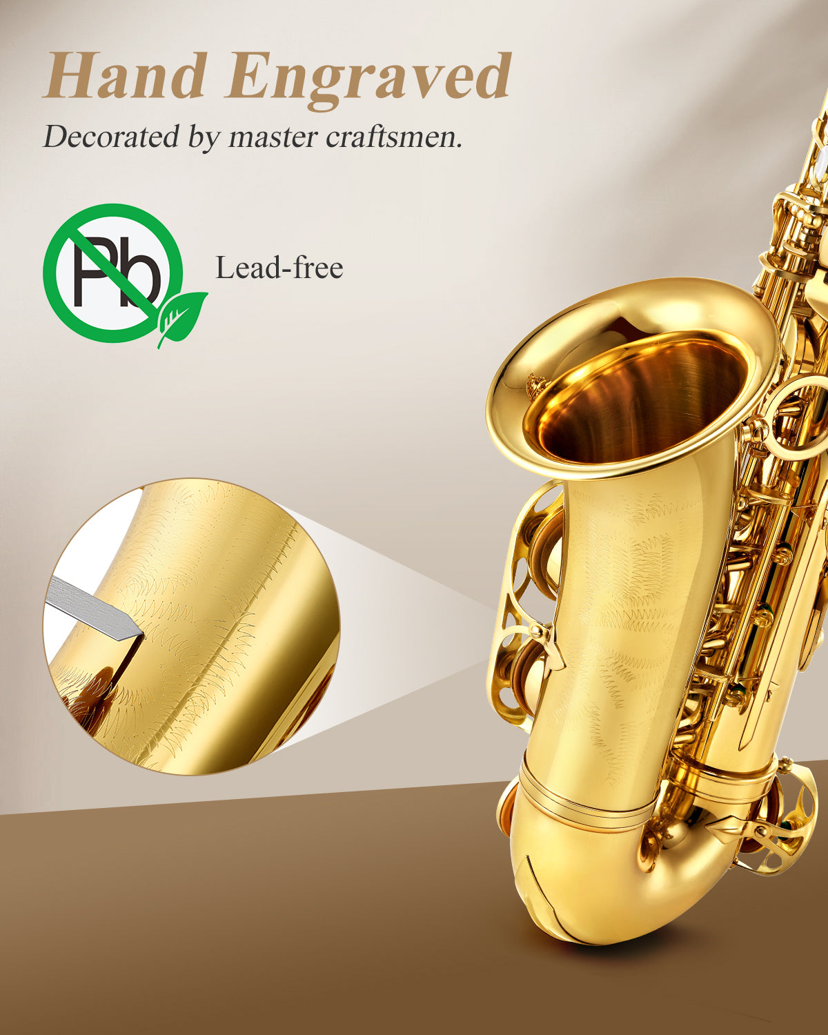 Eastar AS-Ⅱ E Flat Alto Saxophone Student Set