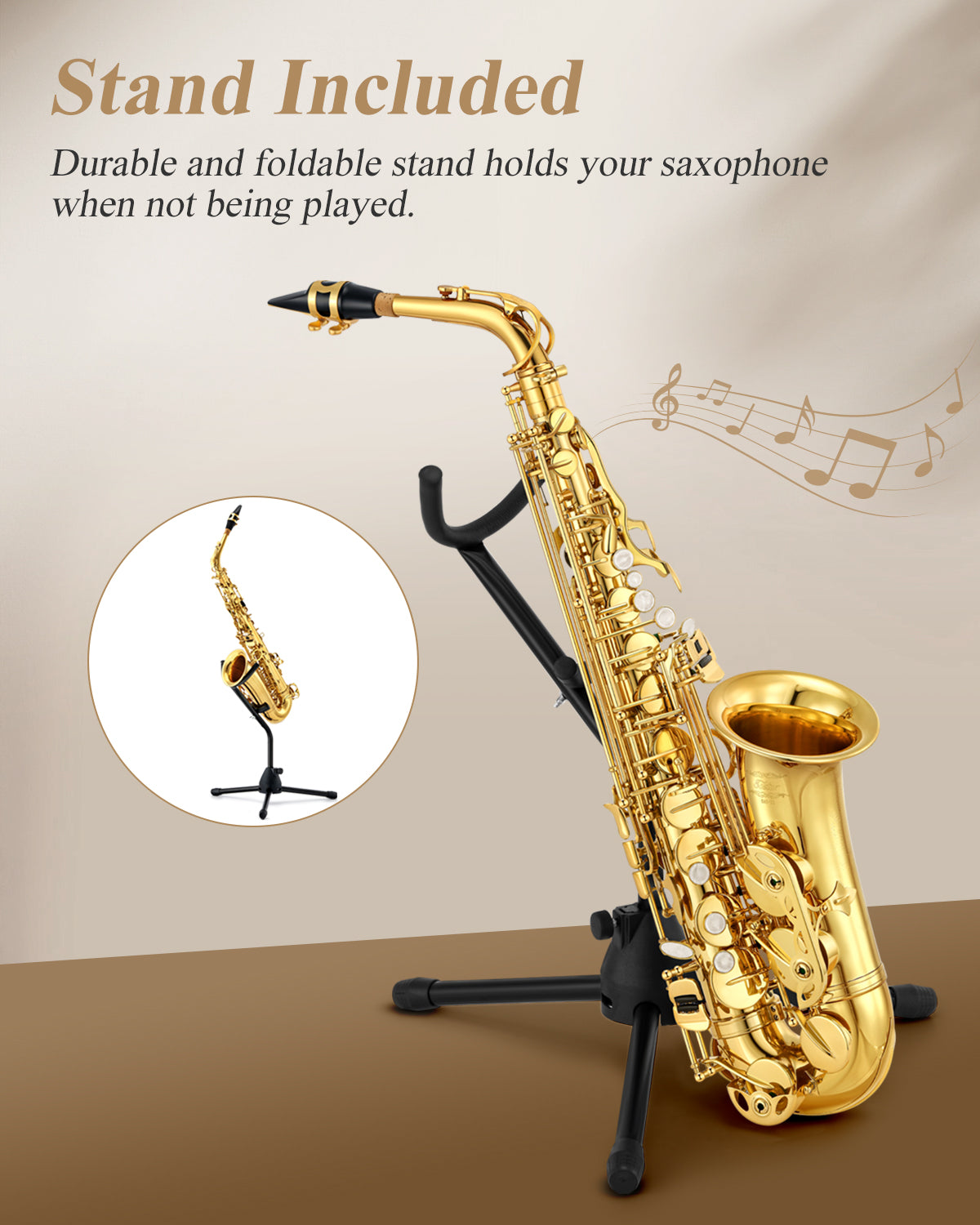 Eastar AS-Ⅱ E Flat Alto Saxophone Student Set