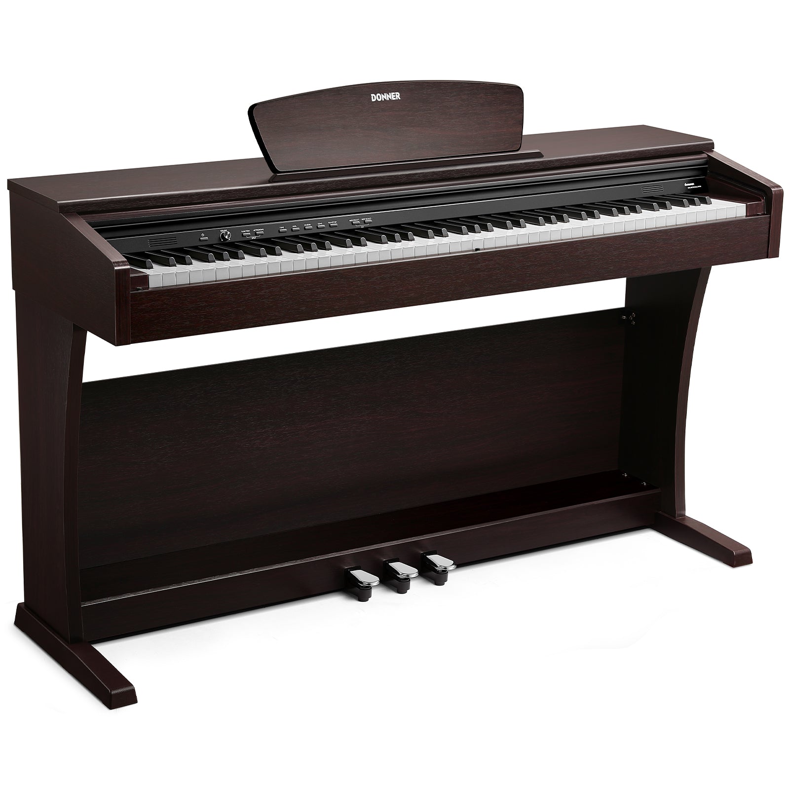 Donner DDP-300 88-Key Fully Weighted Hammer Action Digital Piano with Bluetooth