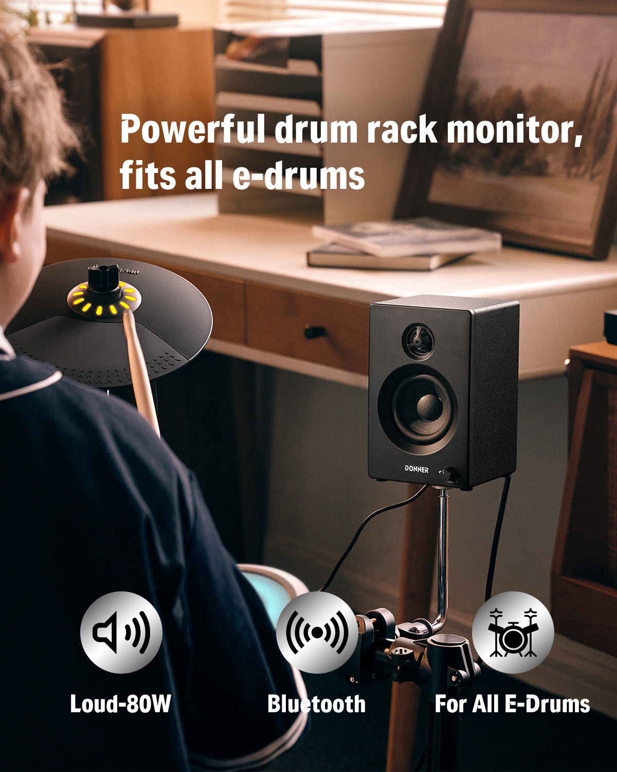 -Drum + DDA-20SE Speaker##