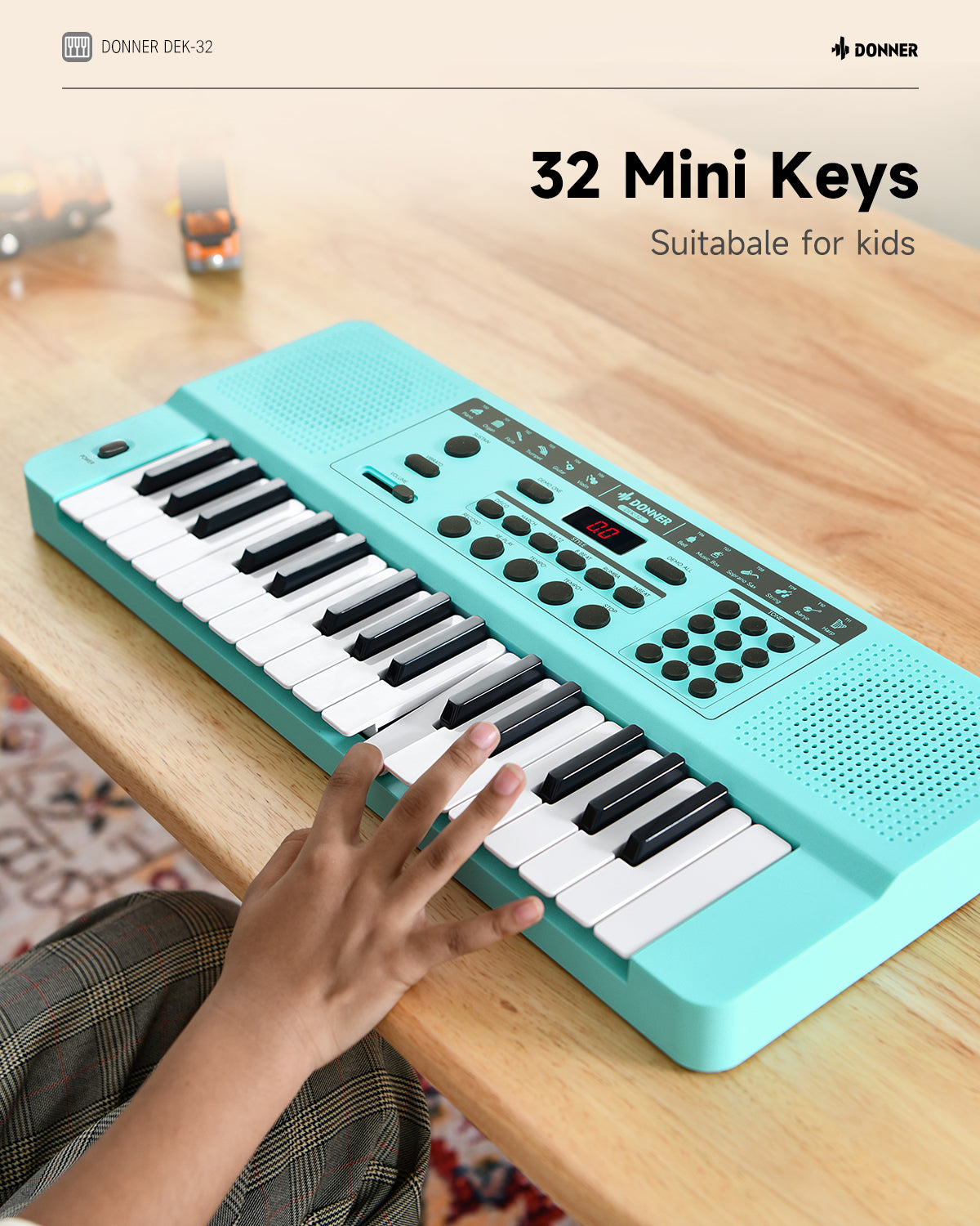 Donner DEK-32 32 keys Electronic Keyboard