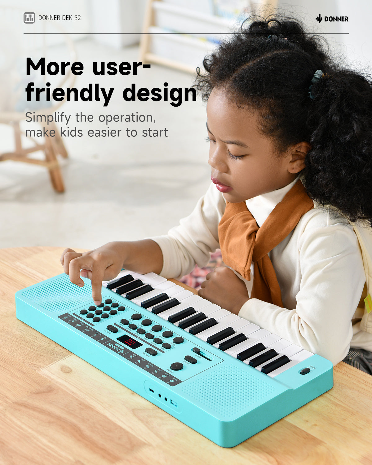 Donner DEK-32 32 keys Electronic Keyboard