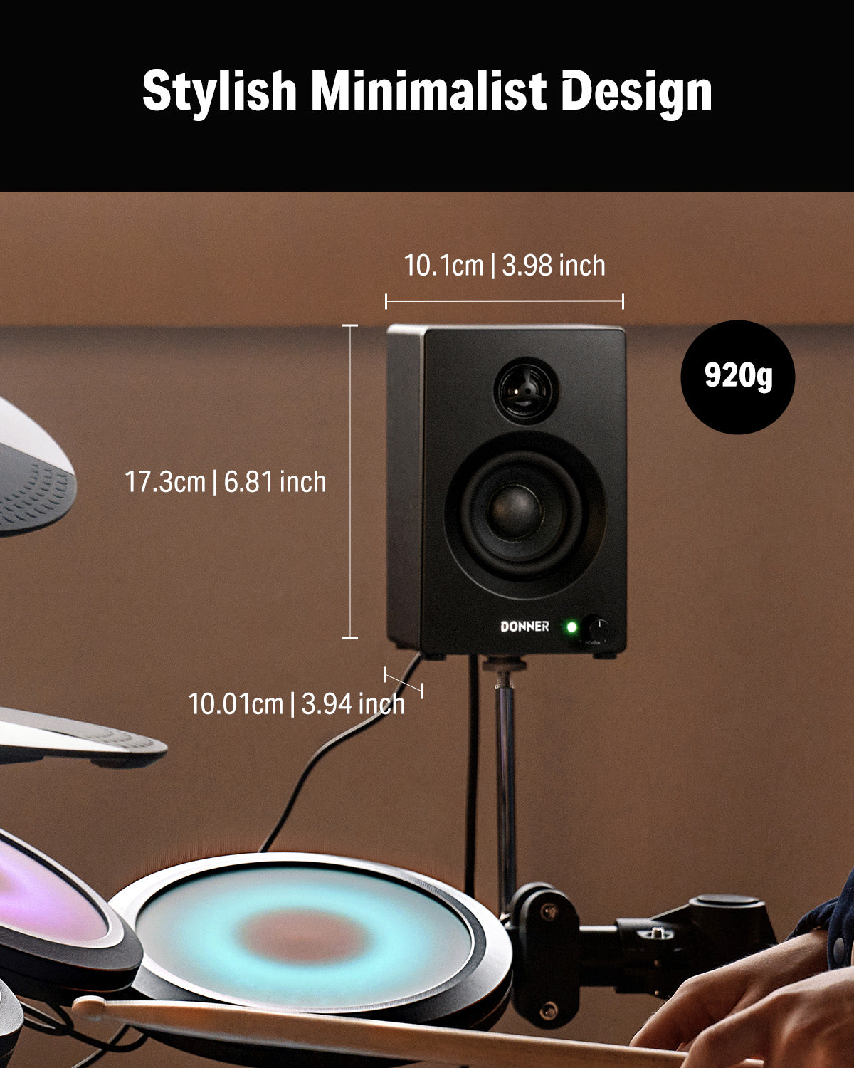 Donner DDA-20SE Drum Monitor Speaker