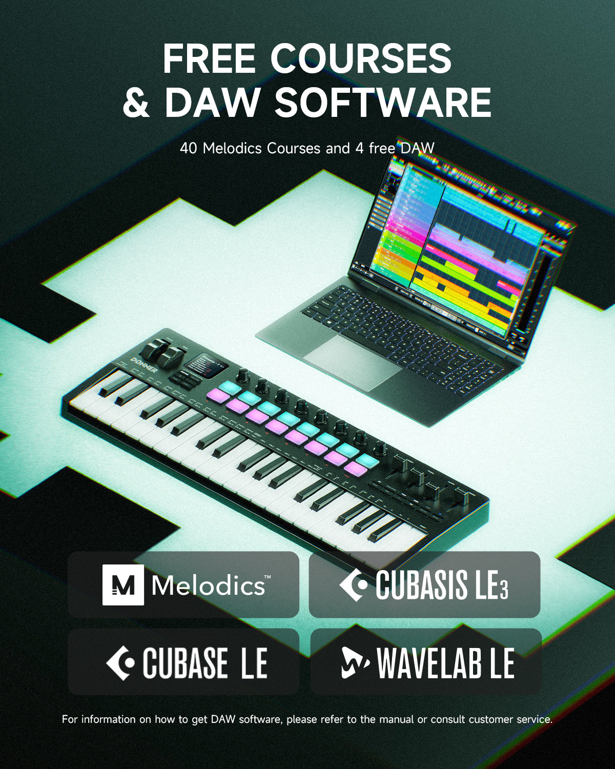 Donner Starrykey-37 Play Midi Controller