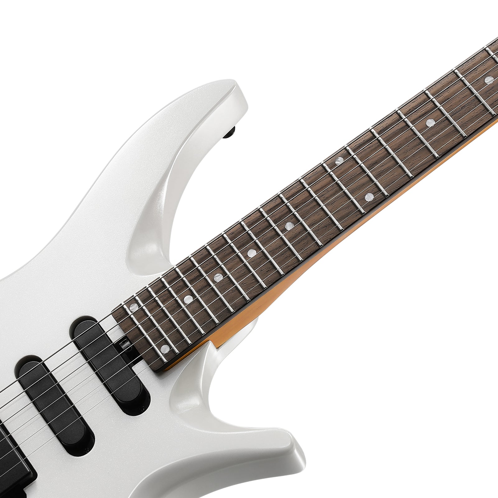 Donner NHL-500 Headless Electric Guitar -White##