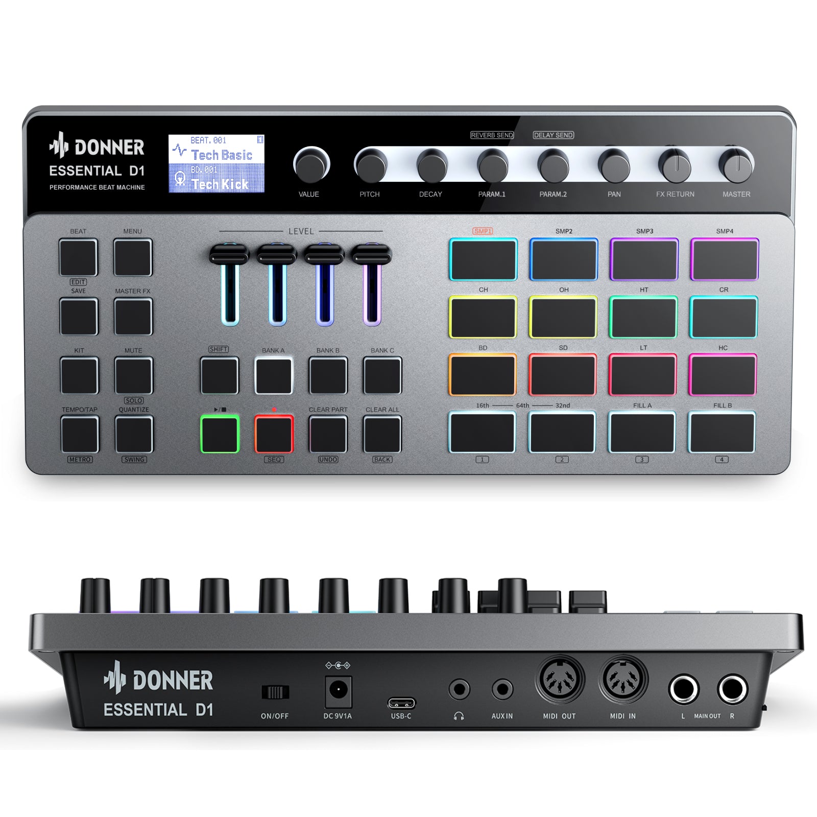 Donner Essential D1 Digital Drum Machine Success