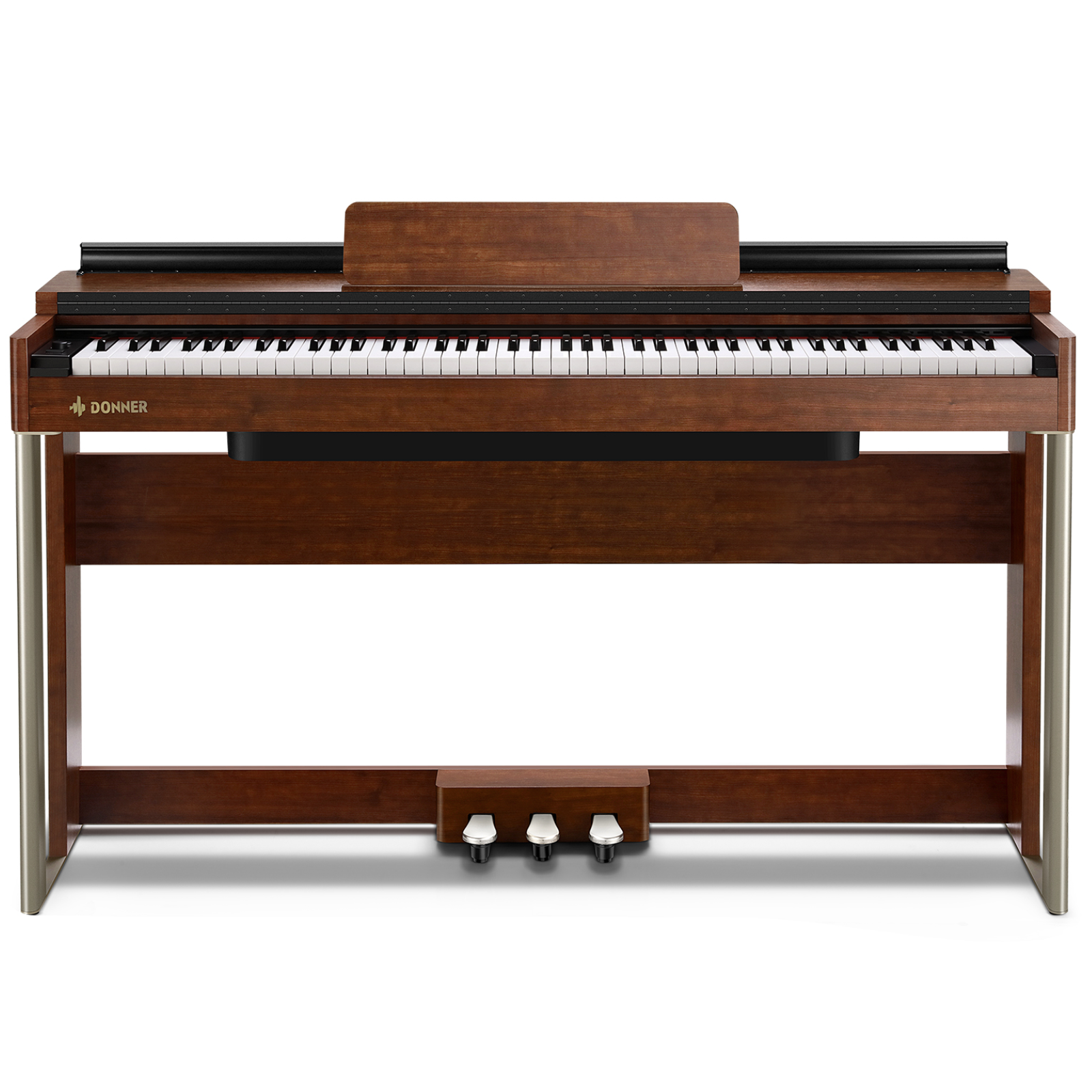 Donner DDP-200 Wooden Dynamic Hammer Action 88 Key Weighted Upright Digital Piano