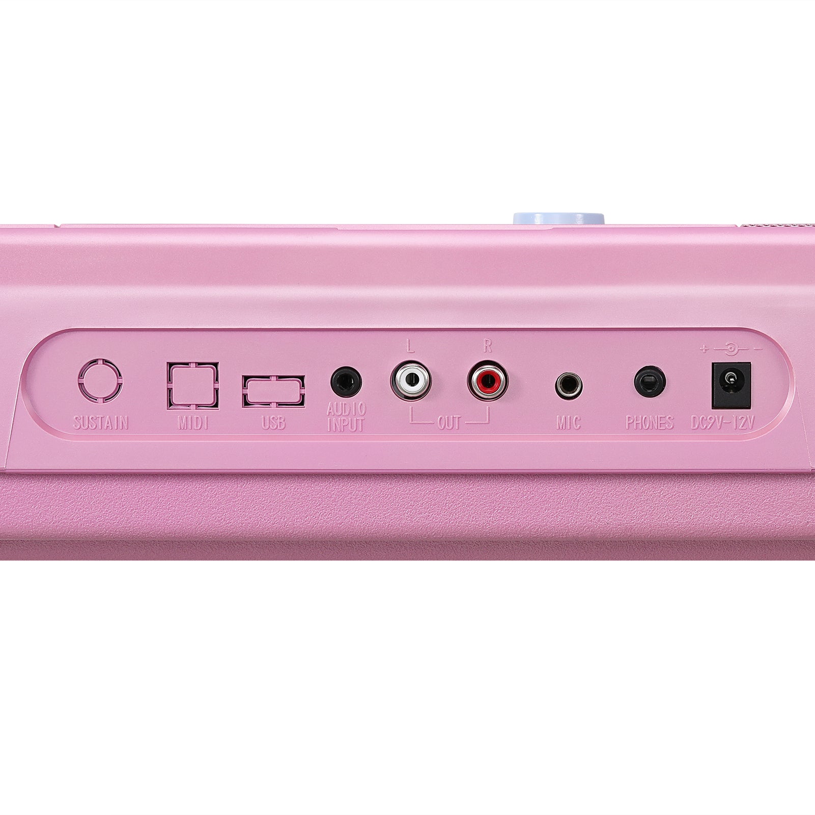 Donner DEK-610 - 61 Key Keyboard Piano for Beginner/Professional with Superior Sound, Elite Teaching Modes, Rich Music Selections, HD Display & Multiple Functions-Pink##