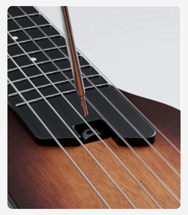 Donner HUSH™ C Acoustic-Electric Nylon string Classical Headless travel Guitar
