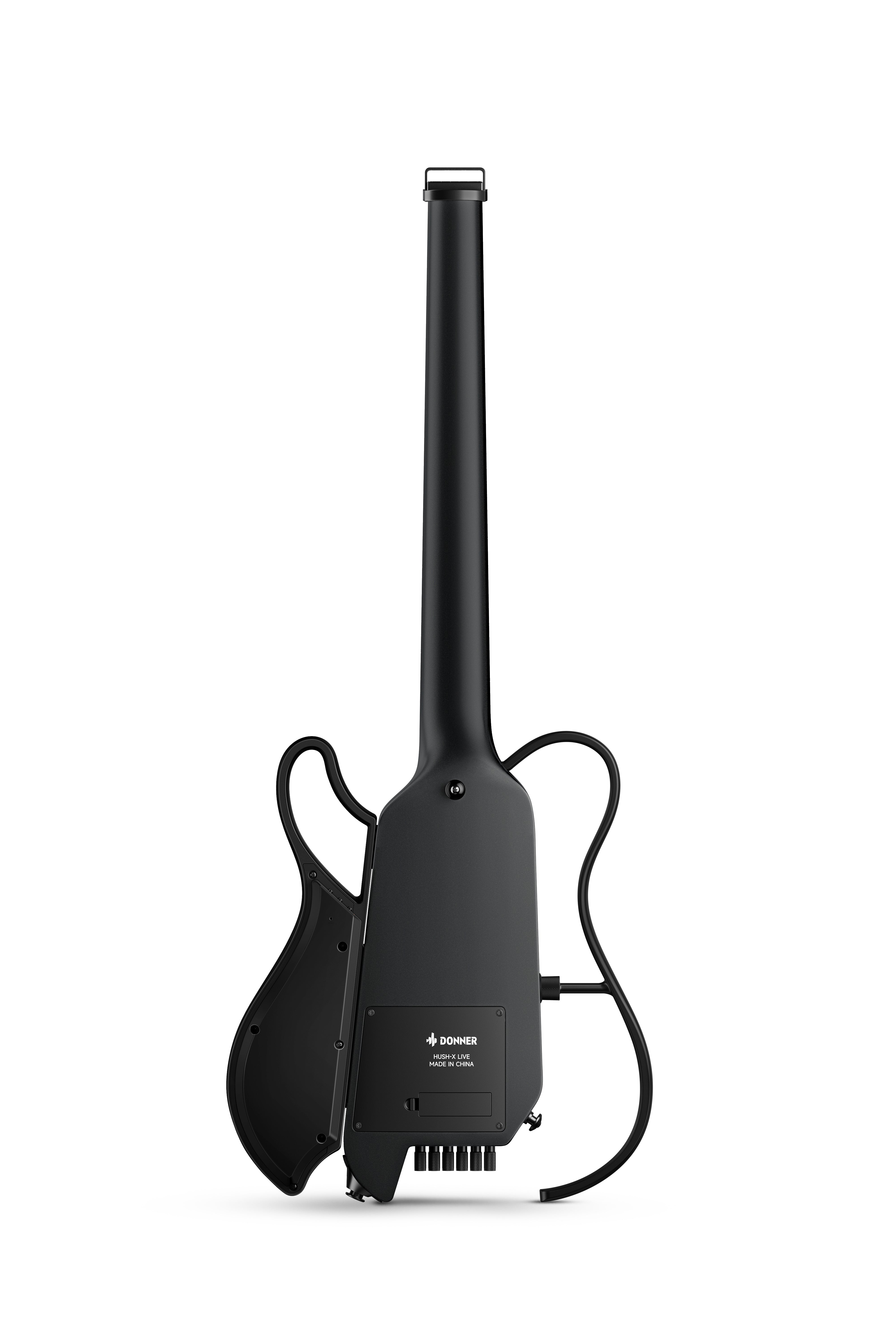 Donner HUSH X LIVE Travel Guitar with Speaker