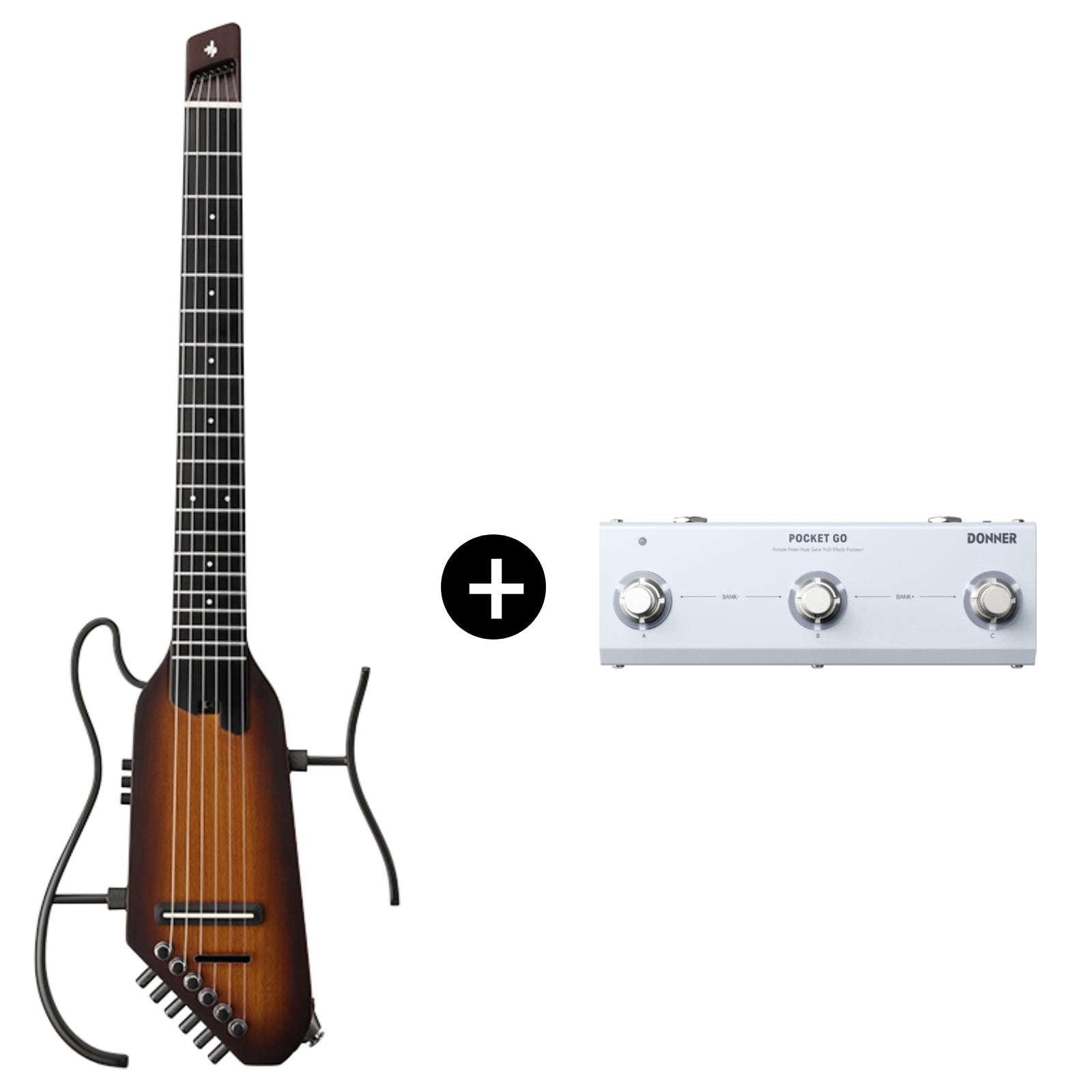 Donner HUSH™ C Nylon Acoustic-Electric Guitar