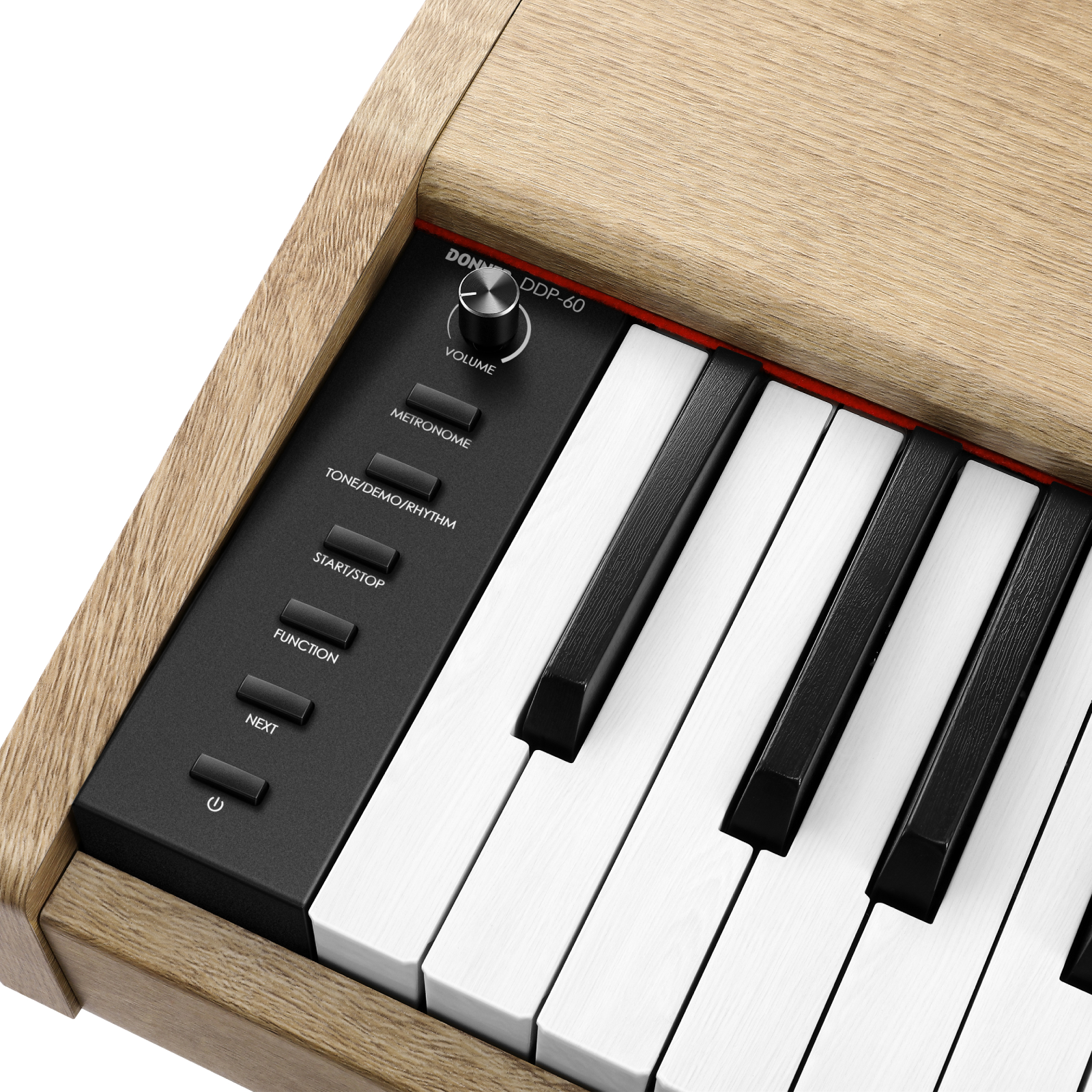 Donner DDP-60 88-Key Semi-Weighted Upright Keyboard Piano + Pedal donnermusic Australia