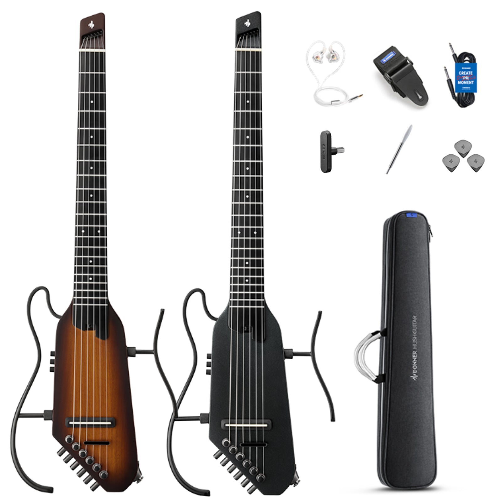 Donner HUSH™ C Nylon Acoustic-Electric Guitar