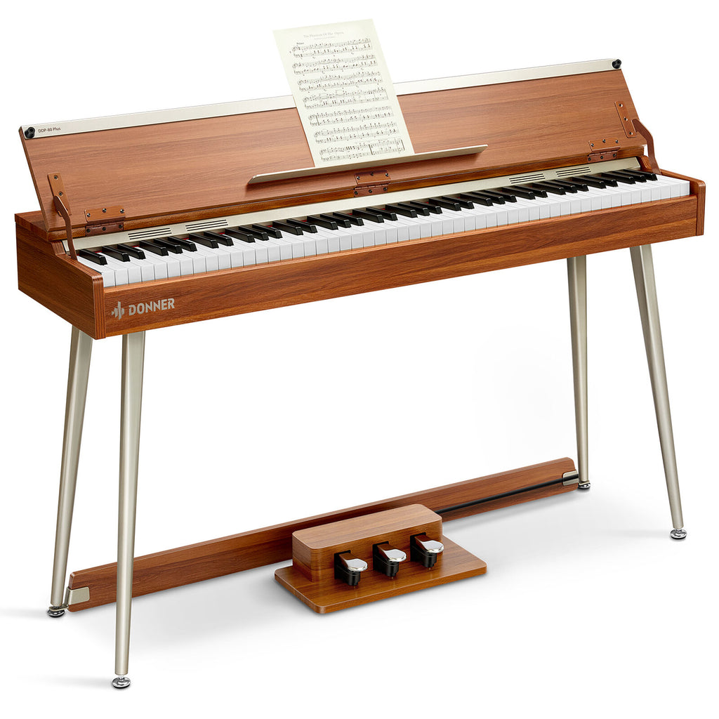 Upright digital online piano