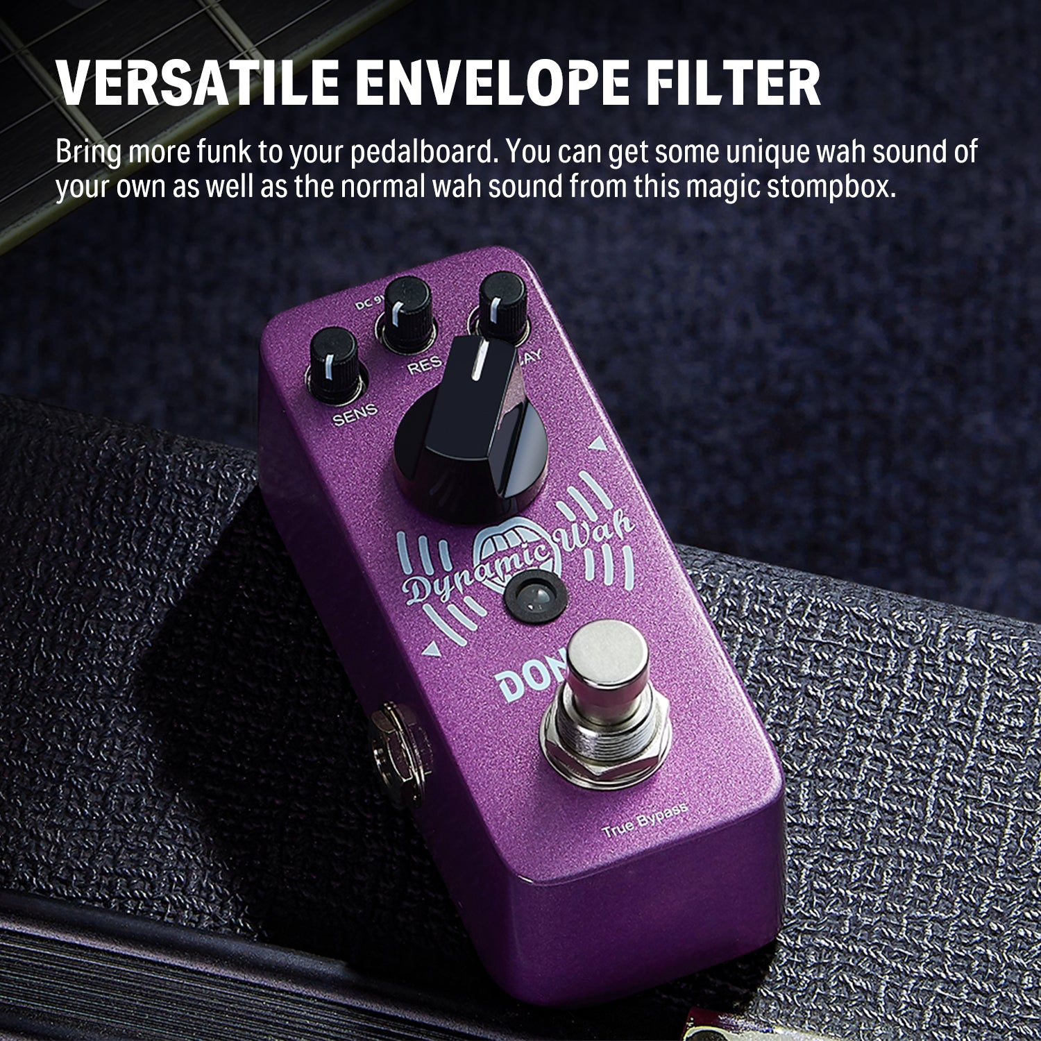 Donner Dynamic Wah-Wah Pedal Filter Effect - donner music Australia