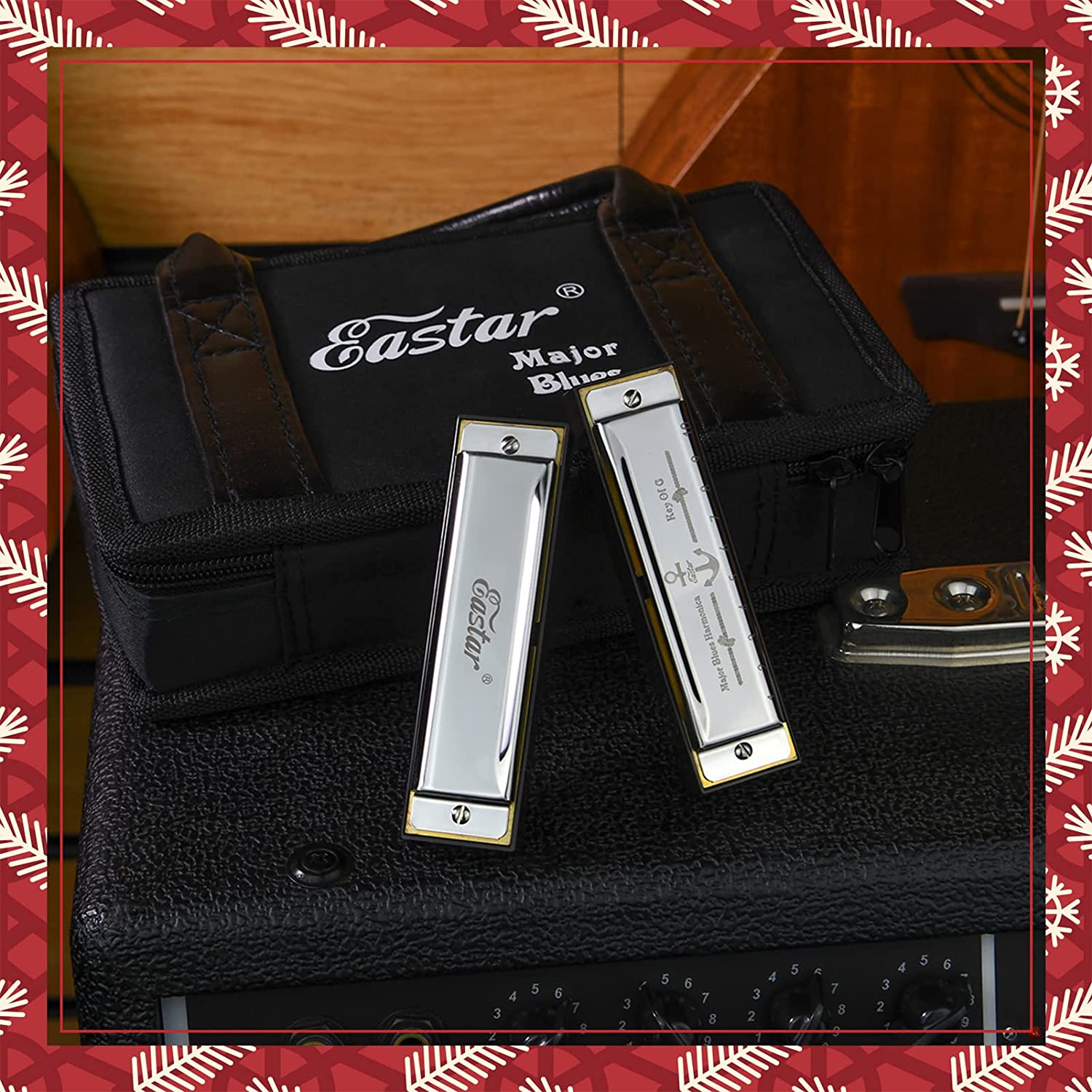 Eastar Major Blues Harmonica 7 Keys Diatonic Harmonica - Donner music-AU