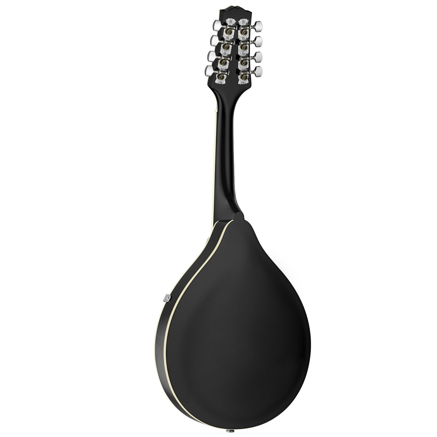 Donner DML-100B A Style Mandolin Instrument Sunburst Mahogany With Tuner String Big Bag and Guitar Picks, Black - Donner music-AU