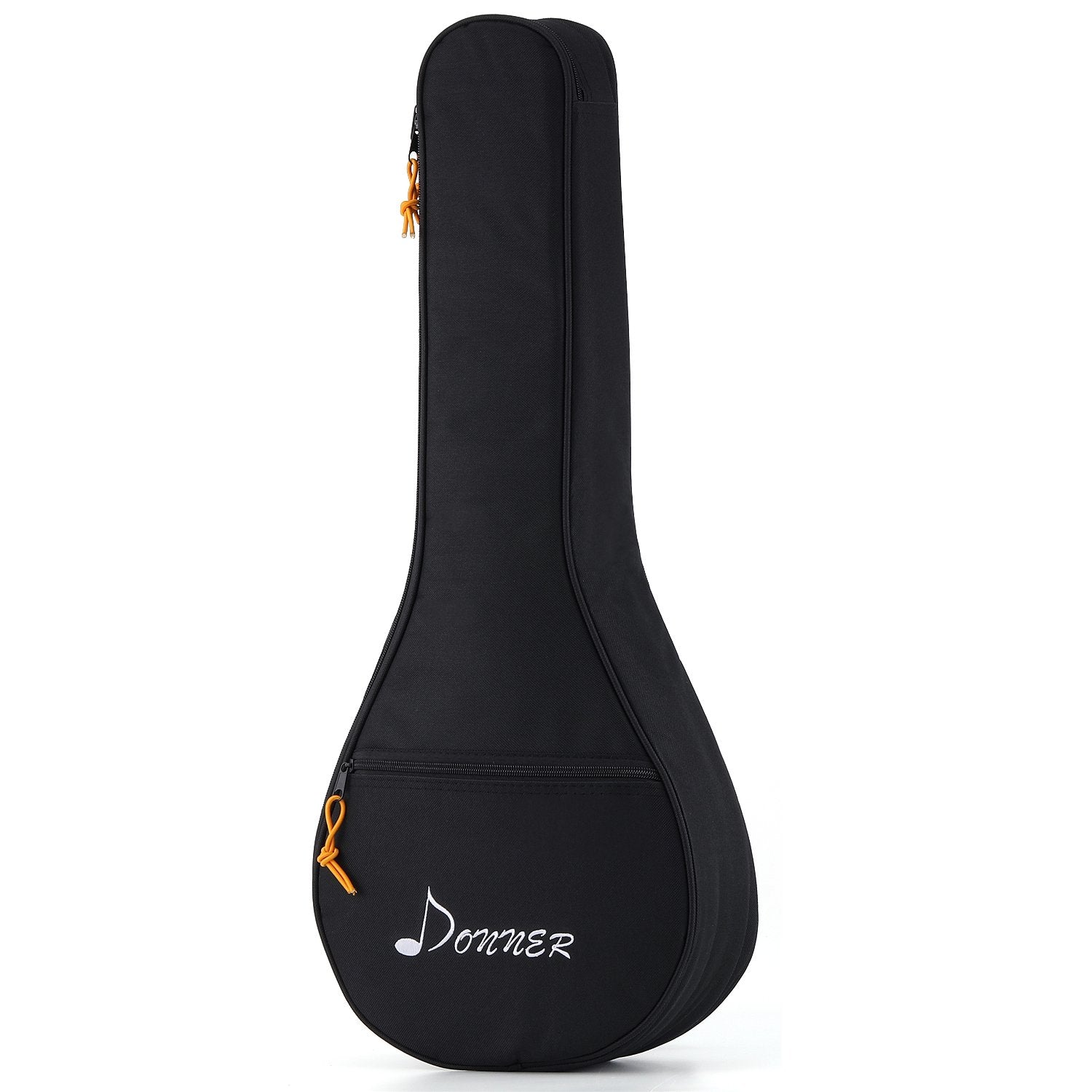 Donner DML-100B A Style Mandolin Instrument Sunburst Mahogany With Tuner String Big Bag and Guitar Picks, Black - Donner music-AU