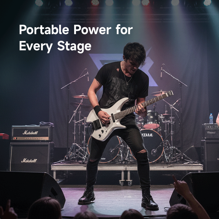 Donner NHL-500 Headless Guitar – Compact, Stable, Stage-Ready