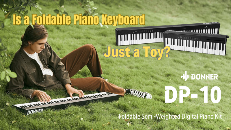 If you want to play a little piano during an outdoor picnic, the DONNER DP-10 may be able to fulfill your playing needs!