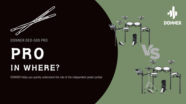 DED-500 VS DED-500 Pro: Why is the DED-500 Pro Priced Higher in the Top Series of Electronic Drums?