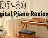 Donner DDP-80: A Vintage-Style Wooden Digital Piano with Expert Sound Technology