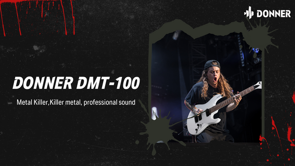 Introducing the DMT-100 Metal Electric Guitar - Metal Sharpness, First Choice for Beginner Guitarists