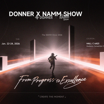 Donner Showcased Innovative New Products for 2026 at the NAMM Show