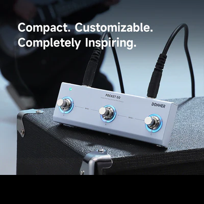 POCKET GO: Ideal Multi Effects Guitar Pedal for Musicians on the Move