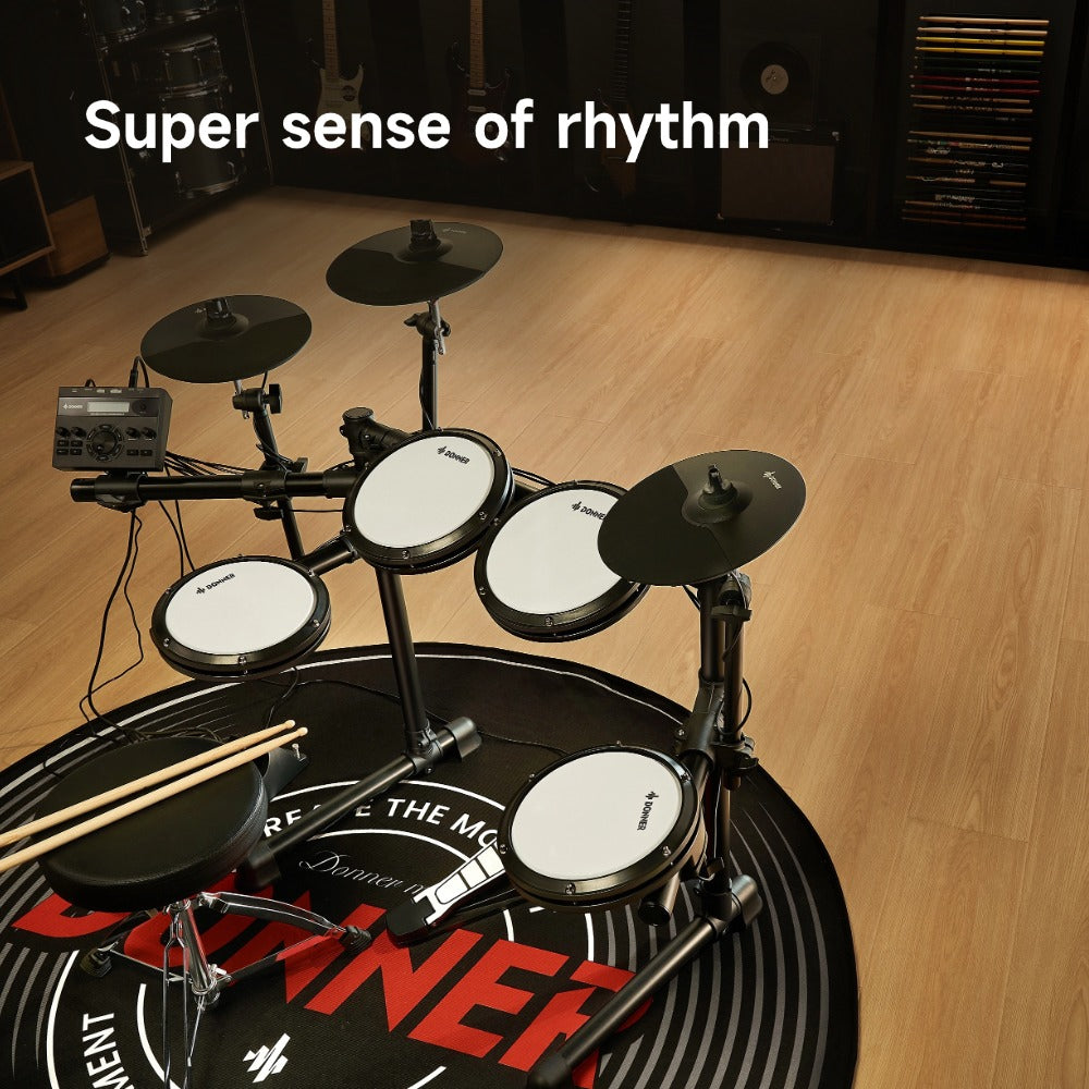 Choose the Best Fit from the DED-200 Series Electronic Drum Set
