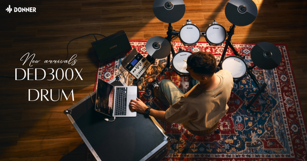 Discover the New Donner DED300X Electronic Drum Set: Revolutionizing Your Rhythm