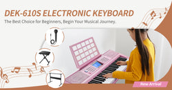 Unveiling the Perfect Electronic Keyboard for Kids: The Donner DEK-610 61-Key Keyboard Piano