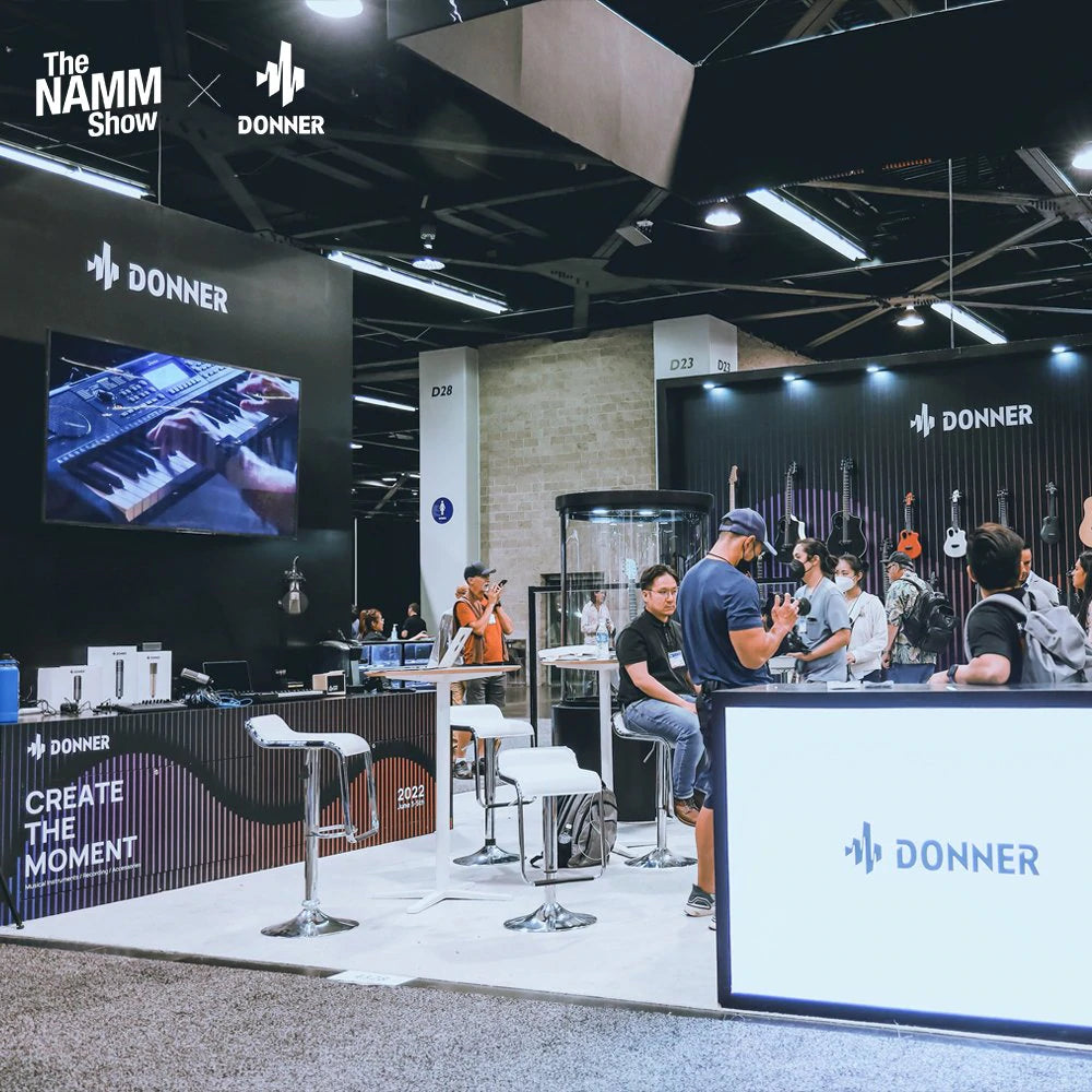 Donner's Carbon Fiber Instruments Hit NAMM