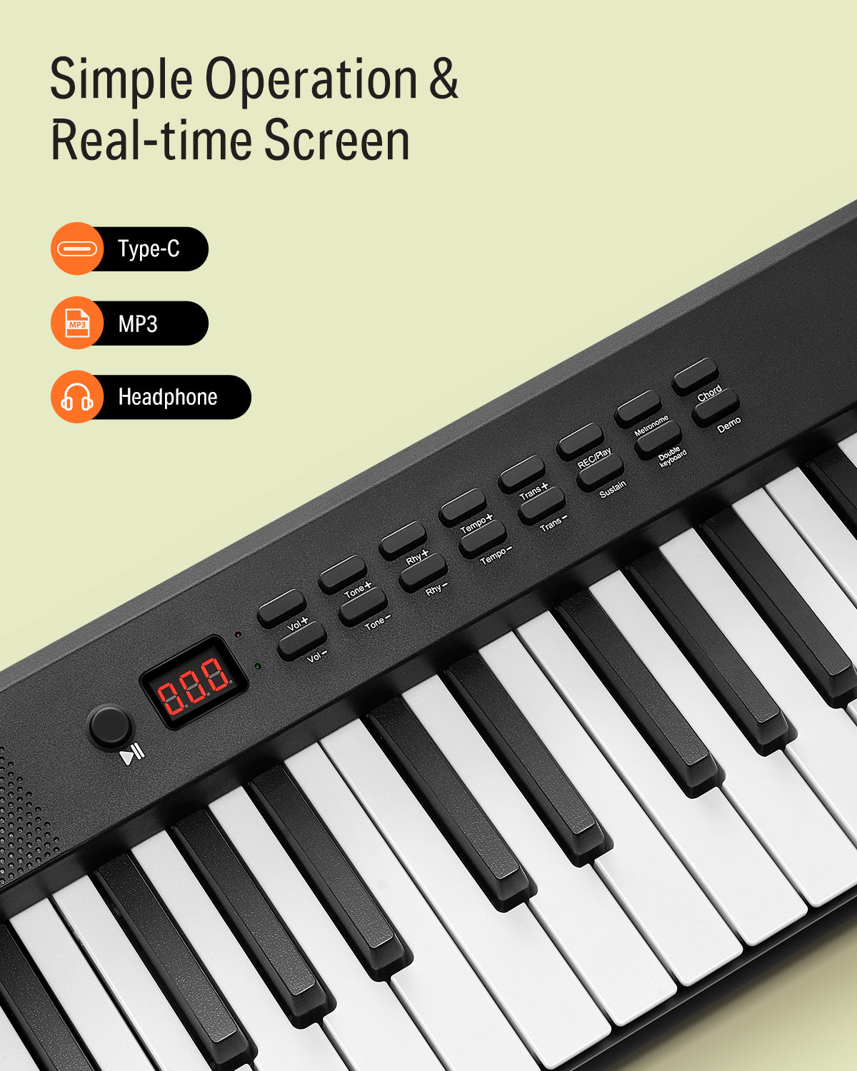 Donner DP-10 Foldable Electronic Digital Piano