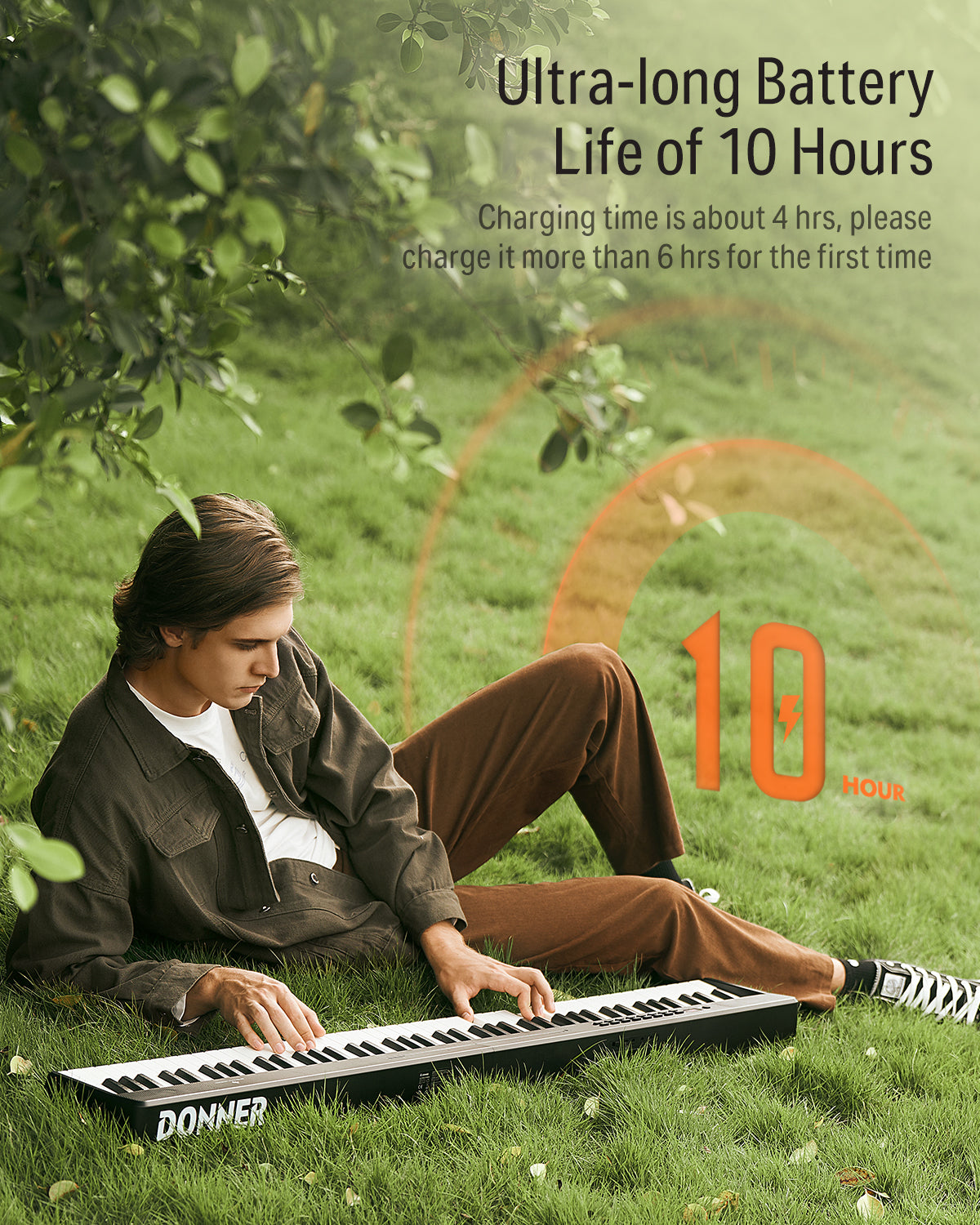 Donner DP-10 Foldable Electronic Digital Piano