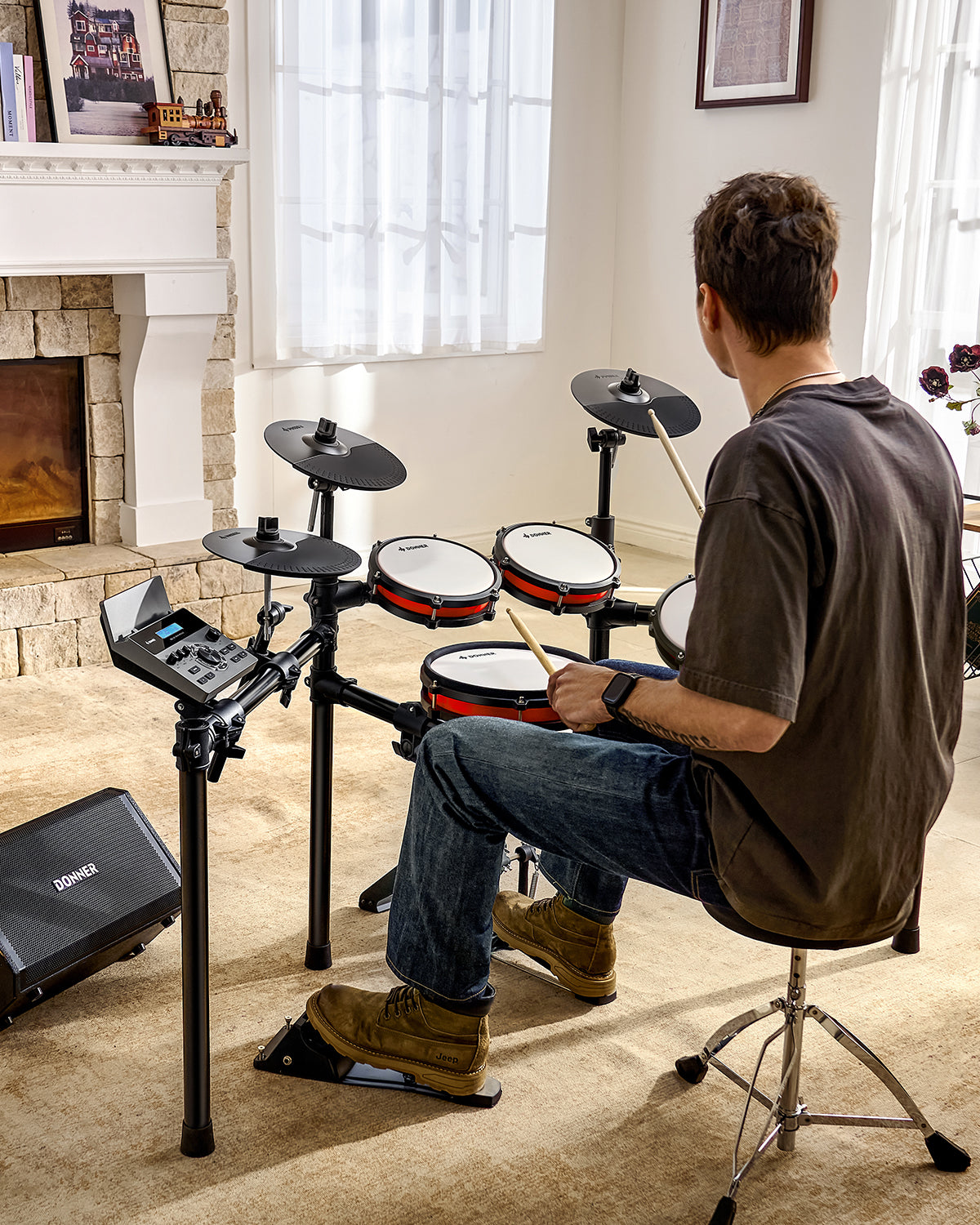 Donner DED-200X Electronic Drum Set