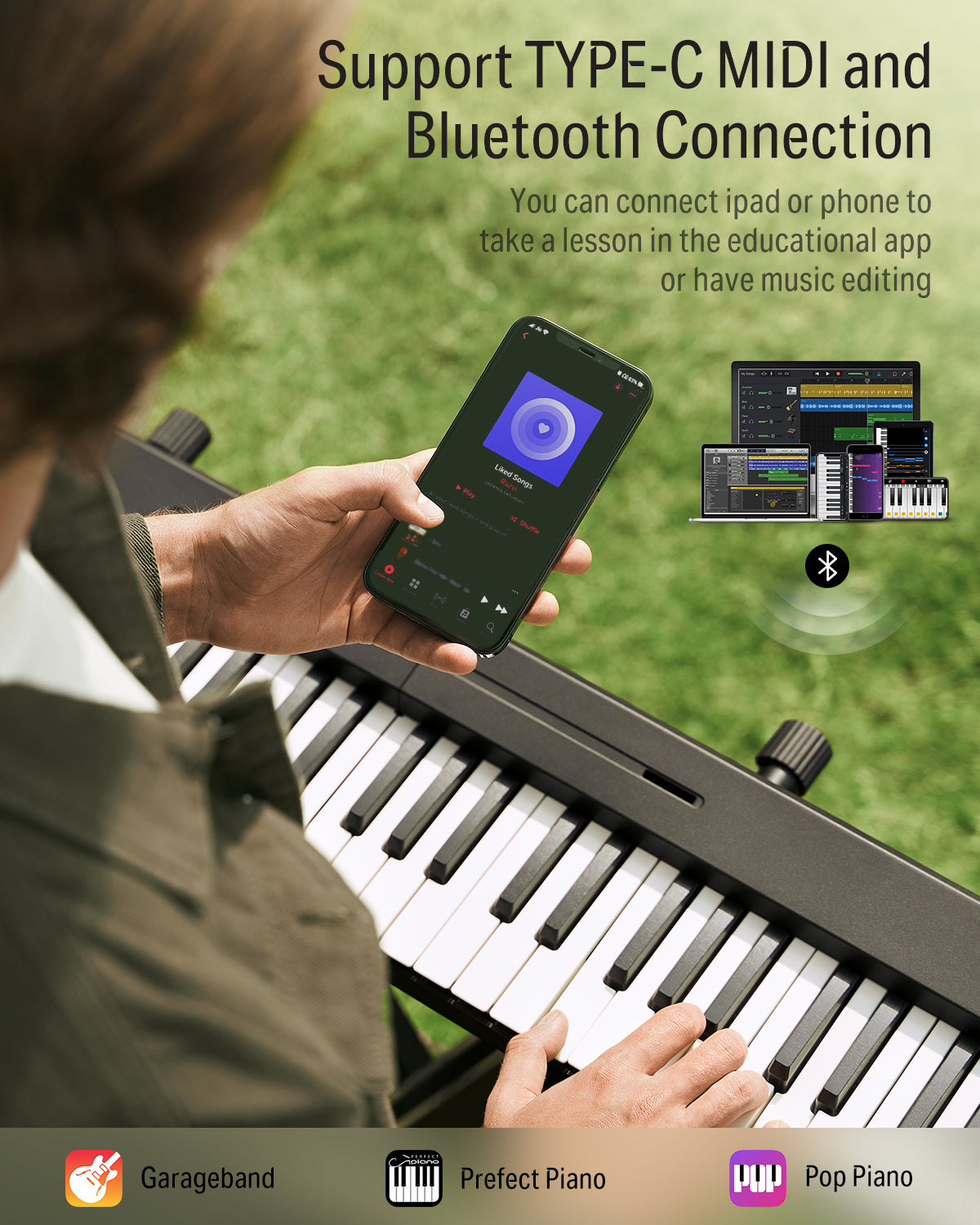 Donner DP-10 Foldable Electronic Digital Piano