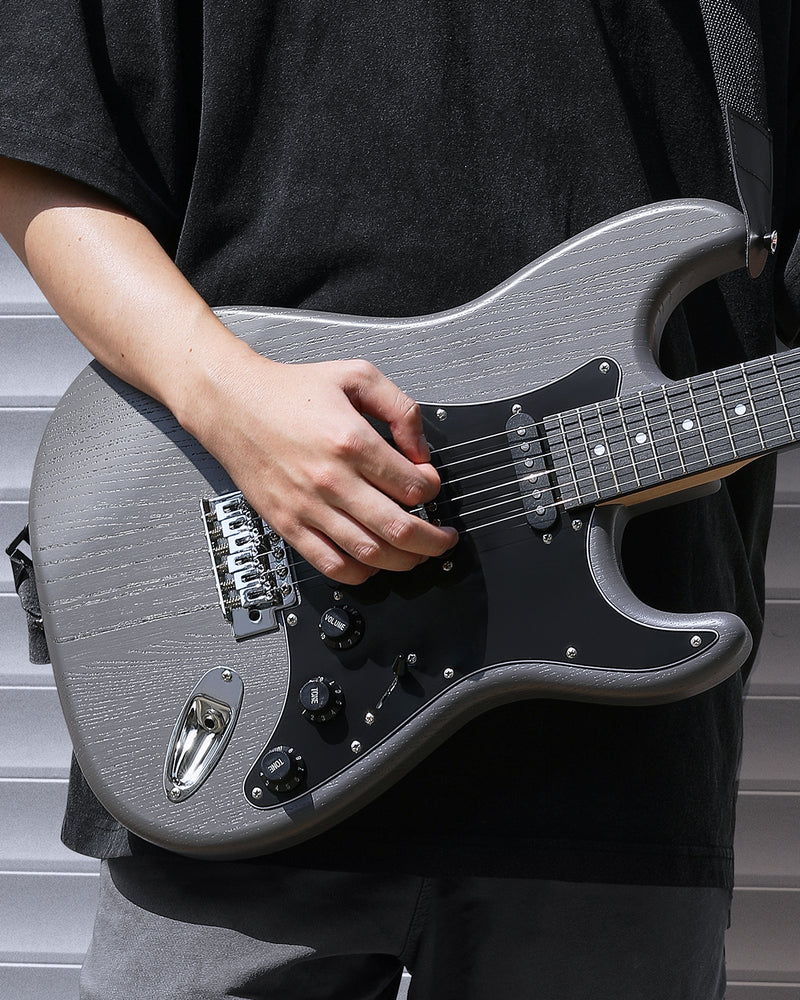 Donner DST-80 Electric Guitar with Amplifier, Strap, String, Tuner, Cable, Capo and Pick