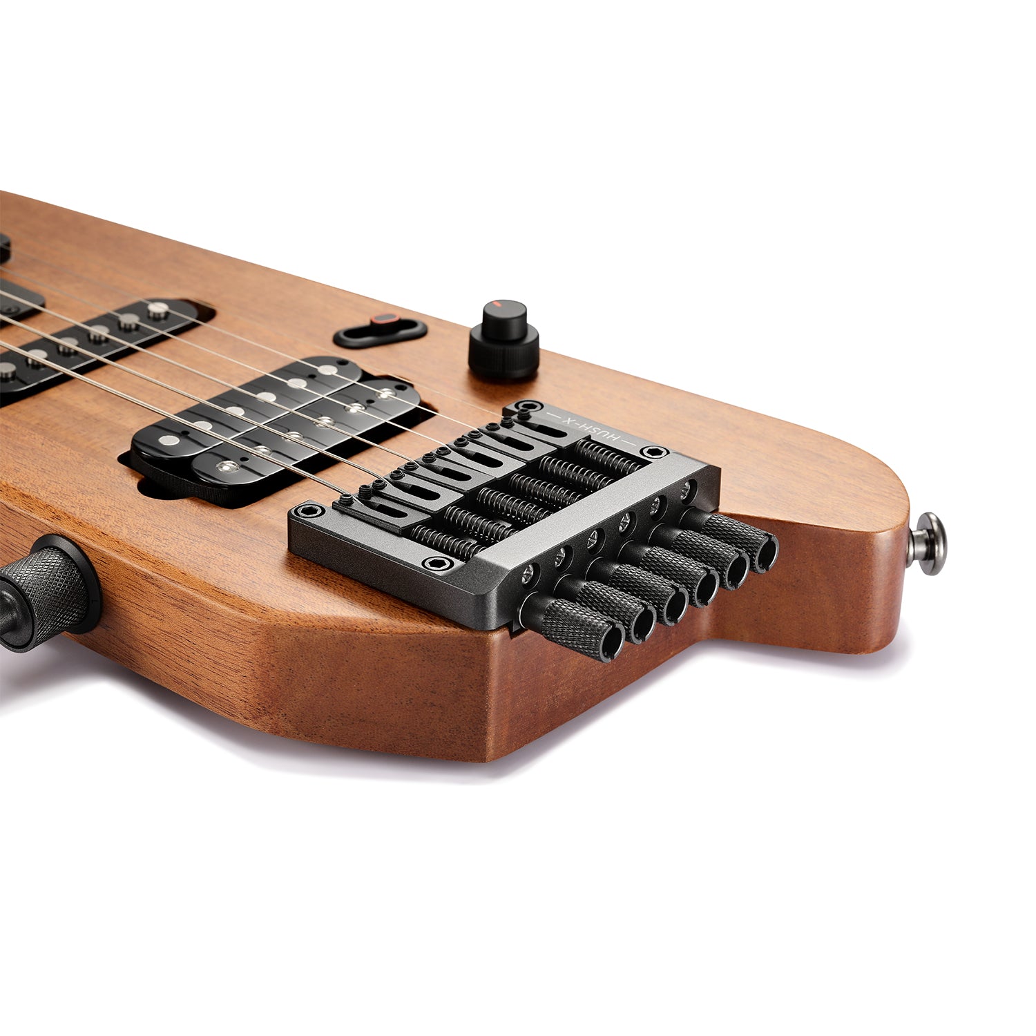 Donner HUSH-X Electric Guitar Kit - Featherlight and Quiet Performance Headless Guitar for Travel and Practice