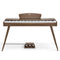 Donner DDP-80 Digital Piano 88 Key Weighted Keyboard, Walnut Wood Color + Pedal DONNER MUSIC AU