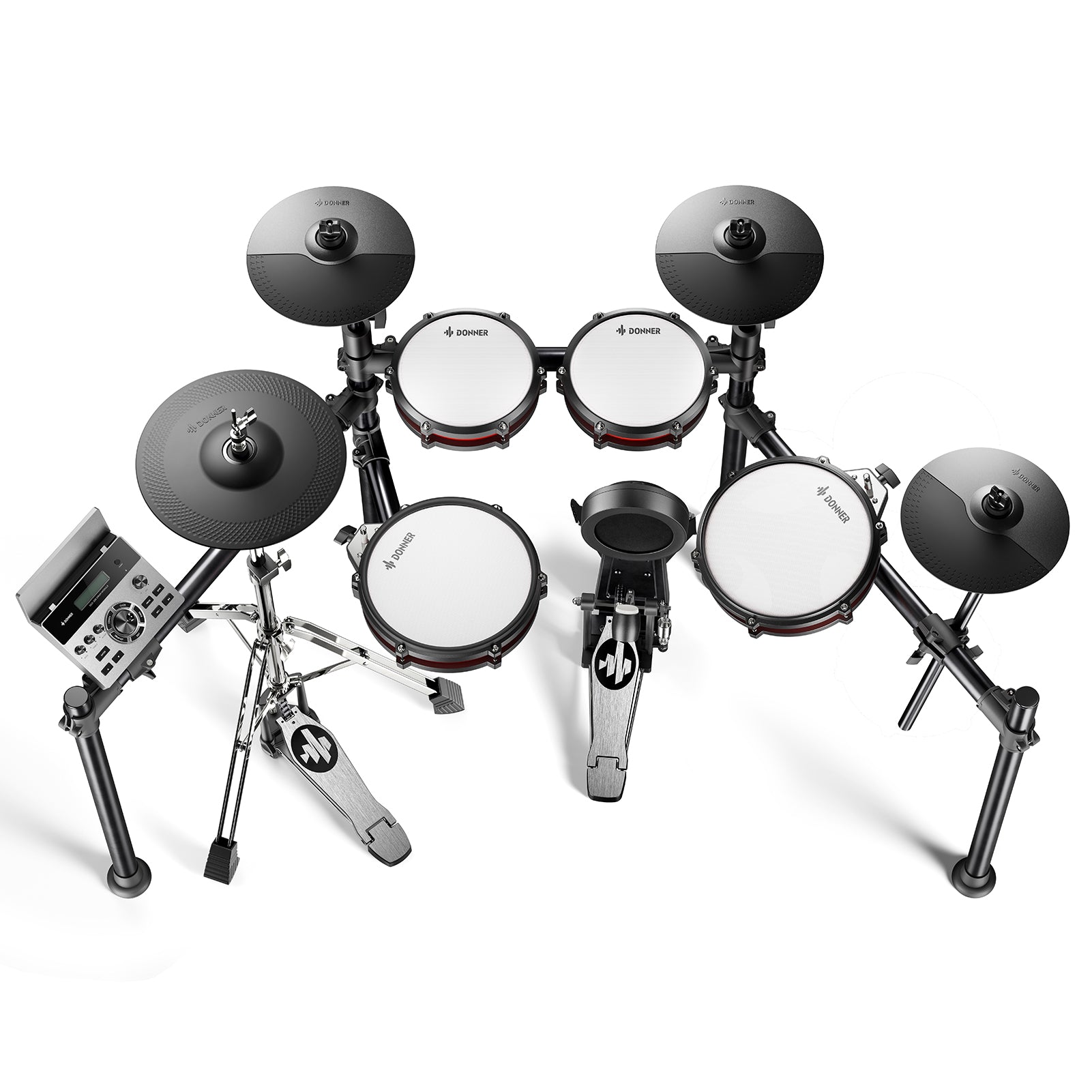 Donner DED-200Pro Electronic Drum Set Independent Hi-hat