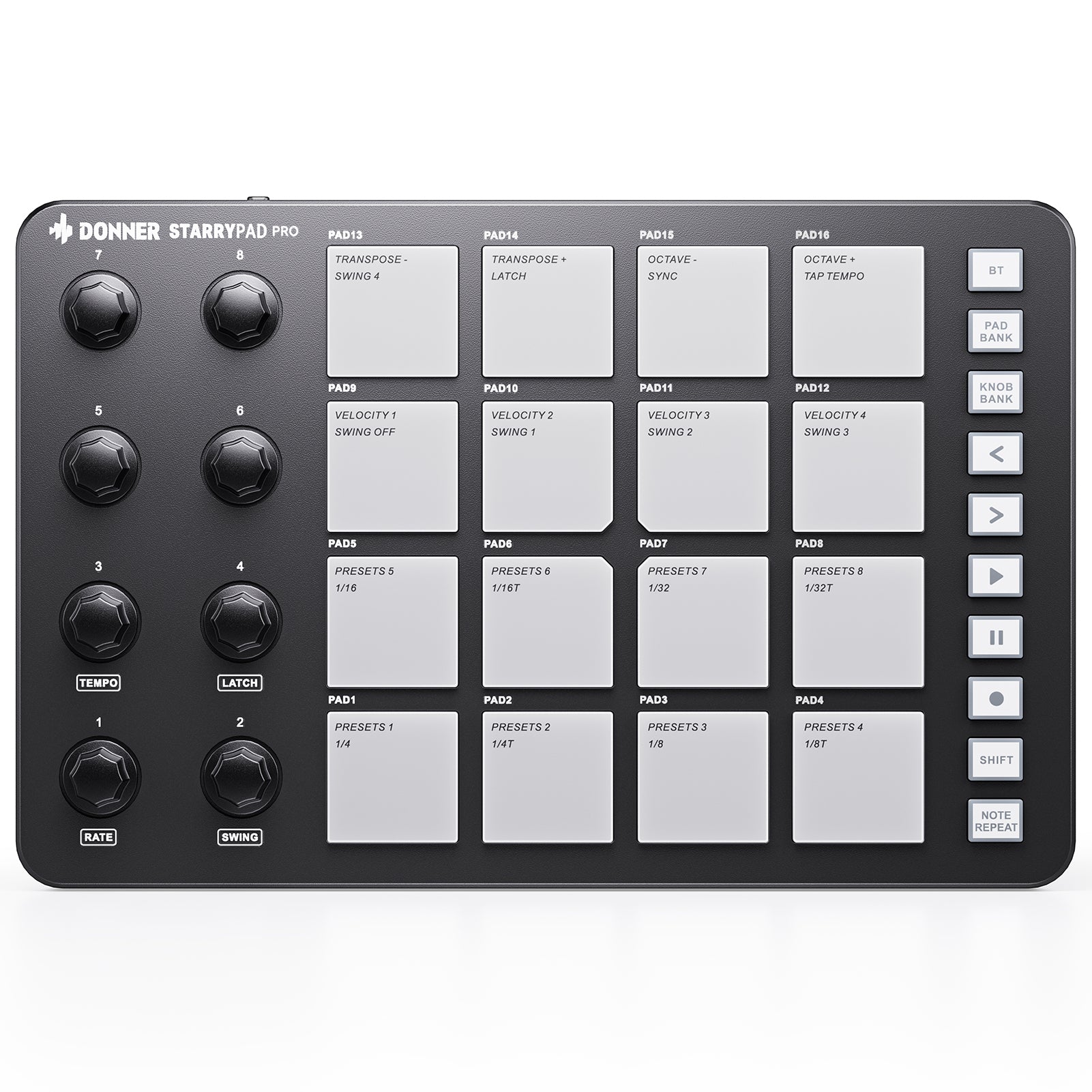 Donner STARRYPAD PRO MIDI Controller