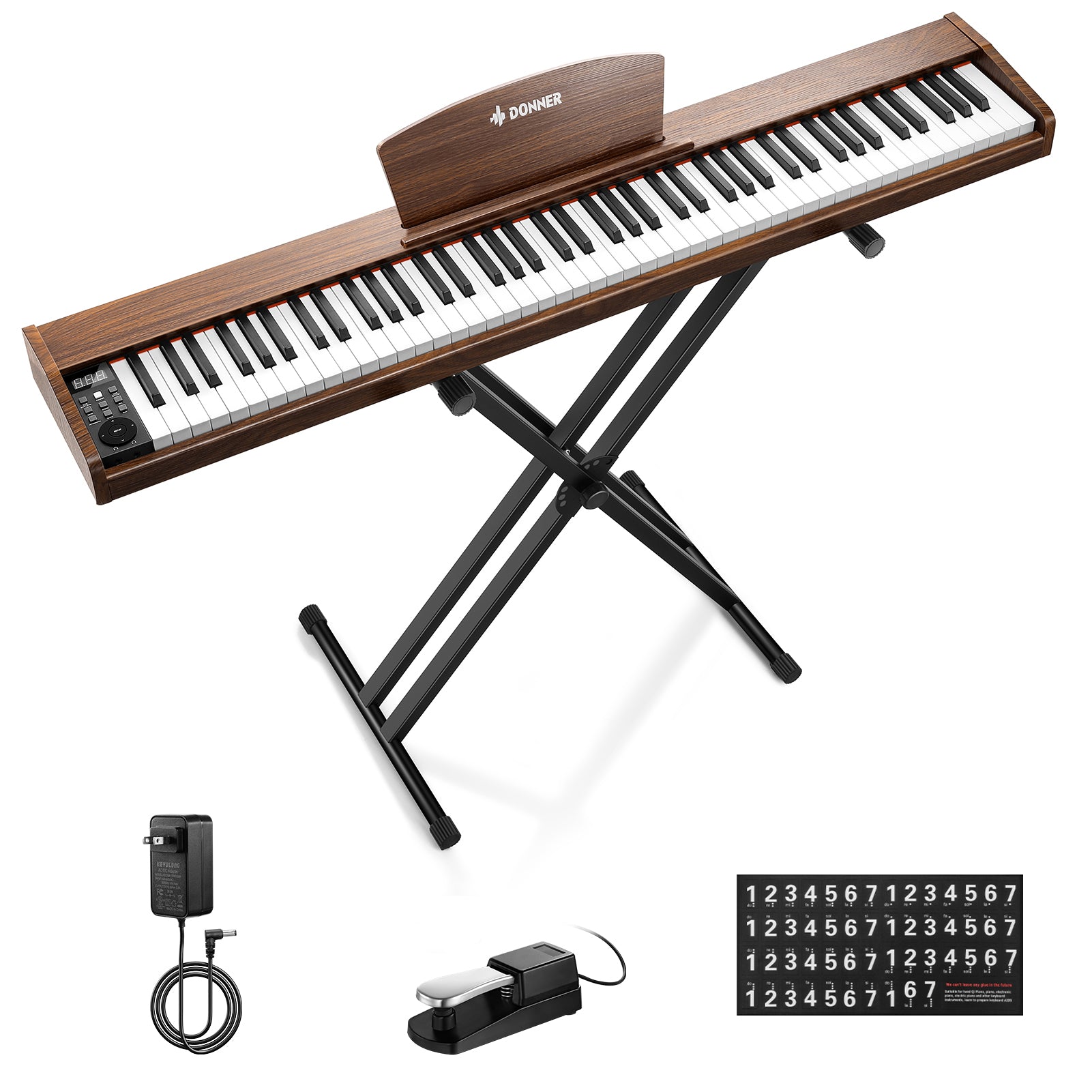 Donner DEP-1S Semi Weighted Keyboard Piano
